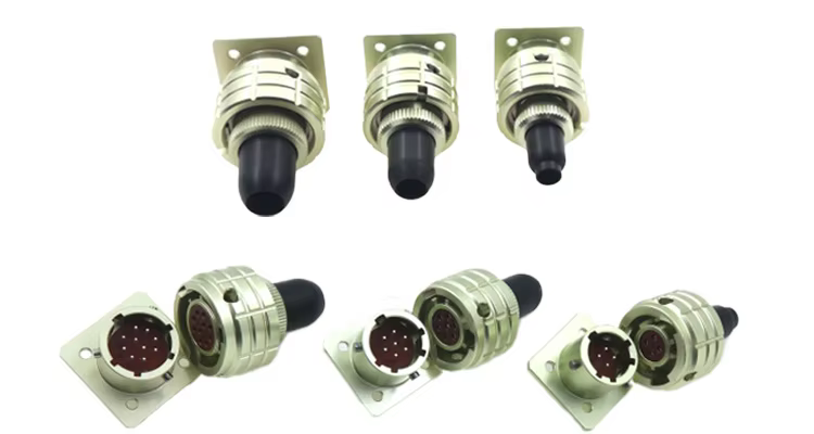 round industrial connector