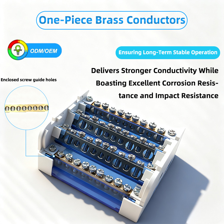 One-Piece Brass conductors