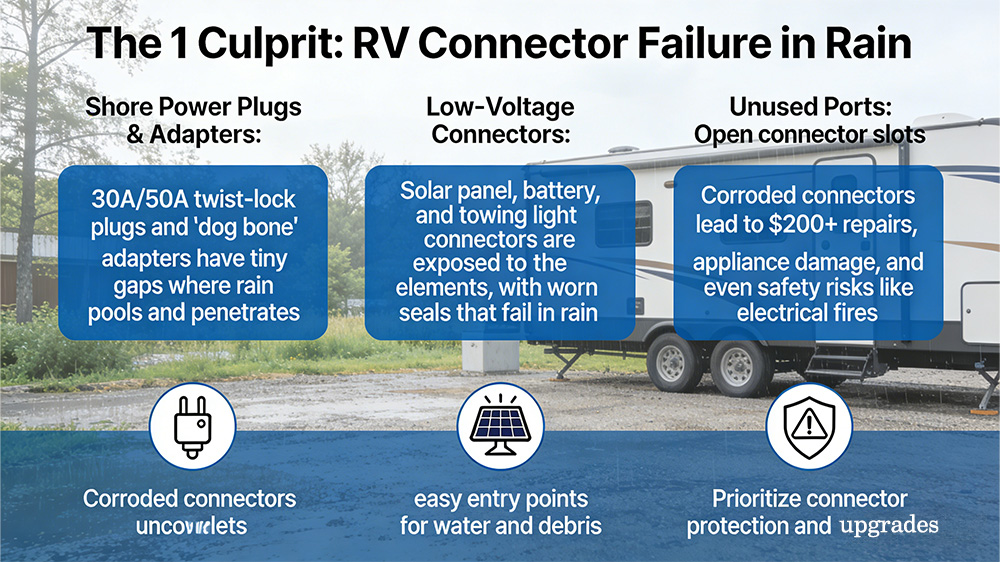 The 1 Culprit: RV Connector Failure in Rain