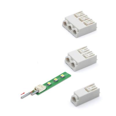 Conector de un solo cable smd de iluminación electrónica para led