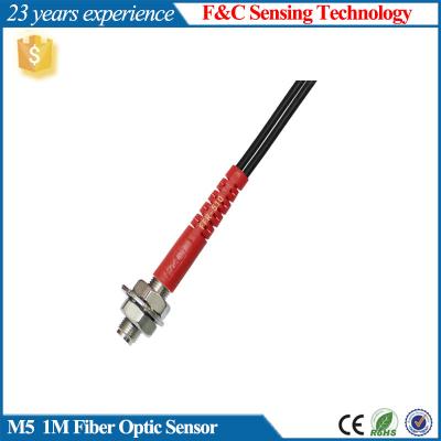 FFR-510 M5 línea estándar de reflexión difusa de sensor de fibra óptica
