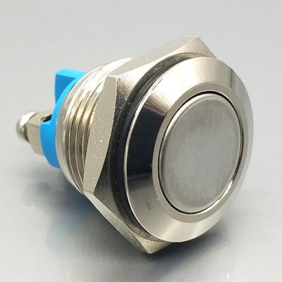 Push button switch with indicator light