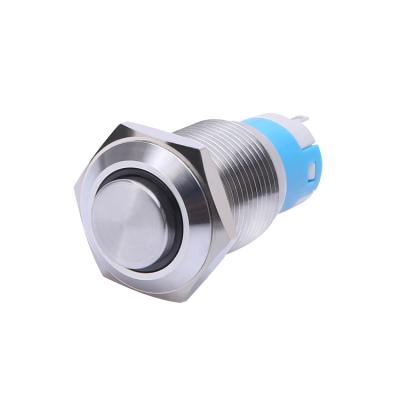 Metal push button switch