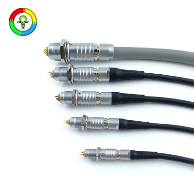 Arneses de cableado personalizados para conectores push-pull
