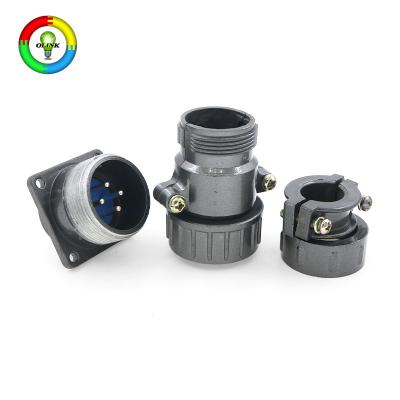 Conector de aviación circular P20J6A P20J6Q P20K6Q | Arneses de cables personalizables