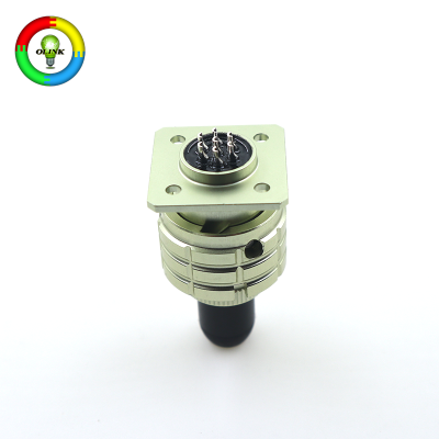 Conector multipin circular mini para celdas de batería de maquinaria industrial, especificación militar para aviación