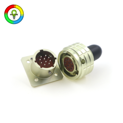 Conector de alimentación hembra industrial de 4 pines circular de 220 V CA/CC de bajo voltaje -72 V para motor o batería de 4 pines.