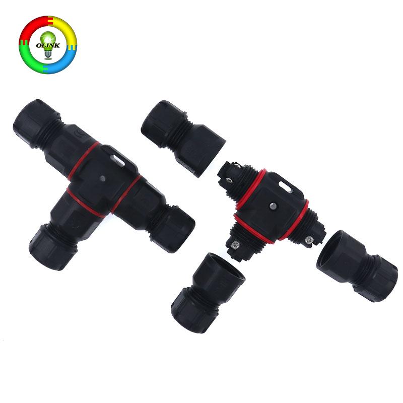 T Type 3 Way Power Branch Connectors