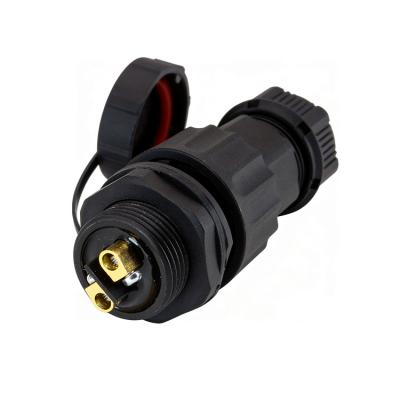 Conector eléctrico impermeable para montaje en panel M20