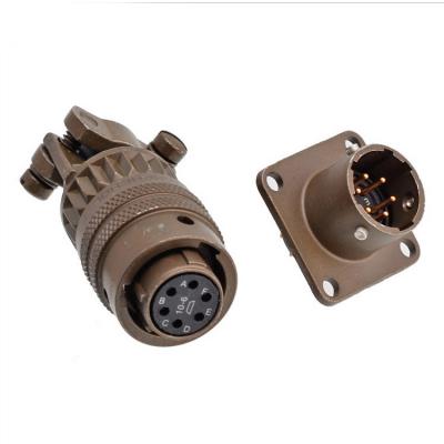 Conector recto de aviación serie 26482 macho hembra MS3116 PT06E 10-6 6 pines